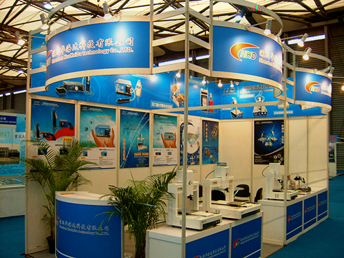 如何布置兩個標準展位 2019電子展平面圖與布置說明