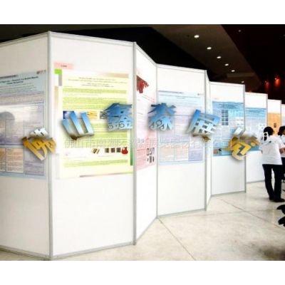 高檔八棱柱展示屏風架 書畫展覽與空間美學的理想載體